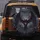 Menacing Bat Creature Glowing Eyes Swarming Bats Dark Fantasy Home Decor Gift for Horror Fan Spare Tire Cover - 5