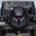 Menacing Bat Creature Glowing Eyes Swarming Bats Dark Fantasy Home Decor Gift for Horror Fan Spare Tire Cover - 1