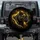 Golden Striped Black Jungle Tiger Watchful - Wildlife Lover Gift Spare Tire Cover - 1