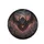 Menacing Black Dragon Horned Head Gothic Ruins - Dark Fantasy Lover Gift Spare Tire Cover - 4