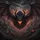 Menacing Black Dragon Horned Head Gothic Ruins - Dark Fantasy Lover Gift Spare Tire Cover - 6