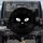 Black Cat Prominent Wide Eye Whiskers Feline Shadows Cat Lover Gift for Travel Spare Tire Cover - 1