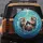 Playful Vocal Otters Interacting Effervescent Blue Water - Aquatic Wildlife Lover Gift Spare Tire Cover - 5