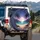 Full Moon Ocean Waves Tropical Palm Trees Beach Stars - Coastal Lifestyle Gift Spare Tire Cover - 3