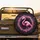 Pink Flamingo Fuchsia Glitter Celebration - Outdoor Living Decor Gift Spare Tire Cover - 2