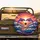 Arching Dolphins Sunset Ocean Waves Seascape - Ocean Lover Travel Essentials Spare Tire Cover - 2
