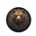 Grizzly Bear Golden Filigree Red Roses Teal Foliage - Wildlife Lover Gift Spare Tire Cover - 4