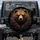Grizzly Bear Golden Filigree Red Roses Teal Foliage - Wildlife Lover Gift Spare Tire Cover - 1