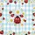 Ladybugs White Daisies Green Leaves Gingham Check - Everyday Nature Lover Gift Spare Tire Cover - 6