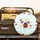 Ladybugs White Daisies Green Leaves Gingham Check - Everyday Nature Lover Gift Spare Tire Cover - 2