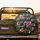 Ripe Purple Figs Pink Red Pulp Green Leaves - Fruit Lover Gift Spare Tire Cover - 2