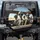 Four Grey Aliens Desert Journey Drive - Sci-Fi Fan Road Trip Gift Spare Tire Cover - 1