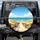 Sunlit Sandy Path Winding Weathered Fence Ocean Vista - Coastal Decor Gift for Beach Lover Spare Tire Cover - 1