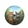 Blue Eyed Tabby British Shorthair Cats Green Trees - Cat Lover Gift Spare Tire Cover - 4