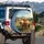 Highland Cow Family Rolling Hills - Farmhouse Decor Cow Lover Gift Spare Tire Cover - 3