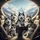 Confident Siberian Husky Family Mountain Vista - Outdoor Adventure Dog Lover Gift Spare Tire Cover - 6