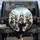 Confident Siberian Husky Family Mountain Vista - Outdoor Adventure Dog Lover Gift Spare Tire Cover - 1