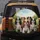 Five Cavalier King Charles Spaniel Dogs Lush Landscape - Dog Lover Gift Spare Tire Cover - 12