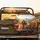 Golden Retriever Tabby Cat Vintage Car Interior Autumn Mountain Scene - Pet Lover Gift Spare Tire Cover - 2