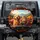 Golden Retriever Tabby Cat Vintage Car Interior Autumn Mountain Scene - Pet Lover Gift Spare Tire Cover - 1