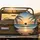 Tropical Beach Sunset Palm Fronds Golden Ocean Path - Travel Essentials Car Accessory Gift Spare Tire Cover - 2