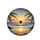 Tropical Beach Sunset Palm Fronds Golden Ocean Path - Travel Essentials Car Accessory Gift Spare Tire Cover - 4