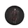 Skeleton Violinist Crimson Cloak Gothic Filigree - Macabre Art Lover Gift Spare Tire Cover - 4