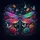 Iridescent Dragonfly Flowers Butterflies - Enchanted Garden Nature Lover Gift Spare Tire Cover - 6