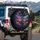 Iridescent Dragonfly Flowers Butterflies - Enchanted Garden Nature Lover Gift Spare Tire Cover - 3