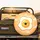 Plump Happy Face Fried Egg Wispy Clouds - Everyday Vehicle Decor for Food Lovers Spare Tire Cover - 2