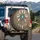 Turquoise Amber Dreamcatcher Medallion Feathers - Boho Lifestyle Gift Spare Tire Cover - 3