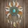 Turquoise Amber Dreamcatcher Medallion Feathers - Boho Lifestyle Gift Spare Tire Cover - 6
