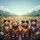 Four Cats Sunglasses Road Trip Mountains - Travel Essentials for Pet Owners Spare Tire Cover - 6