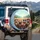 Four Cats Sunglasses Road Trip Mountains - Travel Essentials for Pet Owners Spare Tire Cover - 3