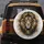 Regal Lion Head Gold Medallion - Home Decor Gift Spare Tire Cover - 5