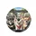 Cheerful Chihuahuas Road Trip Driving Dog Lover Gift for Pet Owners Spare Tire Cover - 4