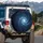 Cosmic Swirling Nebula Deep Space Stars - Travel Enthusiast Vehicle Decor Spare Tire Cover - 3