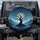 Moonlit Gnarled Tree Lone Figure Mountain River Scene - Nature Lover Gift Spare Tire Cover - 1