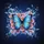 Iridescent Blue Butterfly Pink Daisy Flowers - Wildlife Lover Home Decor Gift Spare Tire Cover - 6
