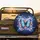 Iridescent Blue Butterfly Pink Daisy Flowers - Wildlife Lover Home Decor Gift Spare Tire Cover - 2