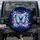 Iridescent Blue Butterfly Pink Daisy Flowers - Wildlife Lover Home Decor Gift Spare Tire Cover - 1