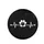 White Paw Print Heart Heartbeat Line Pet Lover Gift for Pet Owner Spare Tire Cover - 4