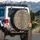 Leopard Print Big Cat Safari Wildlife Lover Road Trip Adventure Enthusiast Gift Spare Tire Cover - 3
