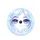 Blue Anime Eyes Stardust Aura - Vehicle Decor Gift Spare Tire Cover - 4