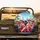 Vibrant Flamingos Driving Cityscape - Tropical Travel Gift for Wildlife Lover Spare Tire Cover - 2