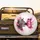 Tabby Cat Hot Pink Butterfly - Nature Lover Gift for Cat Lovers Spare Tire Cover - 2