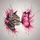 Tabby Cat Hot Pink Butterfly - Nature Lover Gift for Cat Lovers Spare Tire Cover - 6