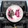 Tabby Cat Hot Pink Butterfly - Nature Lover Gift for Cat Lovers Spare Tire Cover - 1
