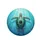 Majestic Sea Turtle Luminous Aquamarine Water - Marine Life Decor Gift Spare Tire Cover - 4
