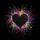 Heart Silhouette Paint Splatters Drips - Travel Essentials Spare Tire Cover - 6